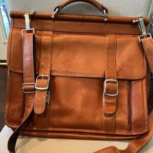 Piel Leather Laptop Briefcase